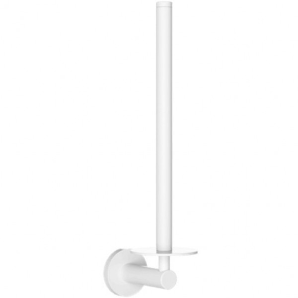Paper holder double material: Brass, color: White surface: Matt Toilet paper holders