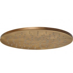Shower head Wall-mounted / Ceiling-mounted 25x25 material: Brass, style: 1 spray, color: Bronze surface: Brushed Overhead showers