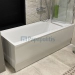 Μπανιέρα ορθογώνια 180x80 από ακρυλικό με ποδιές, χρώμα: Λευκό χωρίς λαβές επιφάνεια: Γυαλιστερή Ορθογώνιες Μπανιέρα ορθογώνια 180x80 από ακρυλικό με ποδιές, χρώμα: Λευκό χωρίς λαβές επιφάνεια: Γυαλιστερή Ορθογώνιες