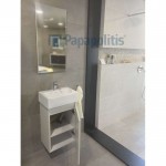 Έπιπλο μπάνιου κομπλέ με νιπτήρα, 43x31x73,5 από ξύλο συνθετικό επίτοιχου τύπου, χρώμα: Λευκό Έπιπλα μπάνιου κομπλέ