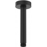 Βραχίονας 15cm silk black οροφής από ορείχαλκο, χρώμα: Μαύρο επιφάνεια: Ματ Βραχίονες κεφαλής ντους