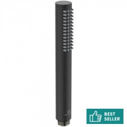 Τηλέφωνο ντους 1 ροής silk black, χρώμα: Μαύρο επιφάνεια: Ματ Τηλέφωνα