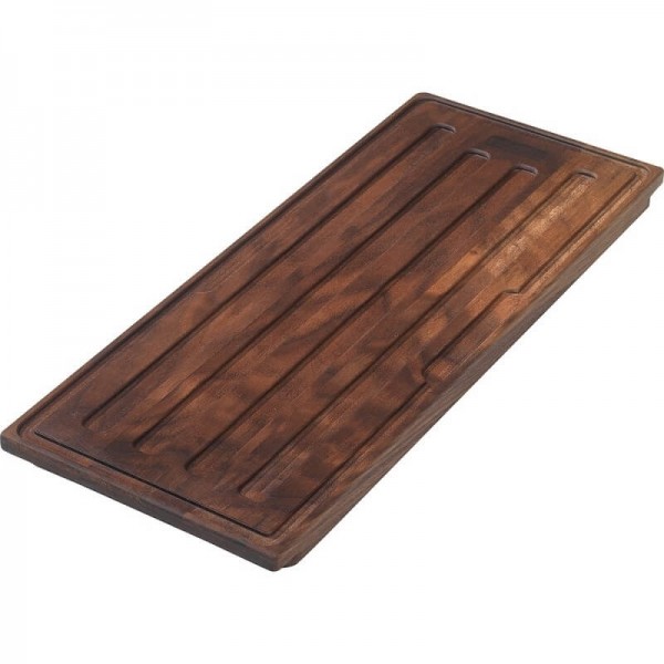 Επιφάνεια κοπής νεροχύτη 42,9x18x2,4cm Walnut από ξύλο Επιφάνειες κοπής Επιφάνεια κοπής νεροχύτη 42,9x18x2,4cm Walnut από ξύλο Επιφάνειες κοπής