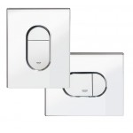 Flush wall plates for concealed cistern dual flush valve material: ABS Pneumatic, color: Chrome surface: Glossy Flush wall plates for concealed cistern dual flush valve material: ABS Pneumatic, color: Chrome surface: Glossy