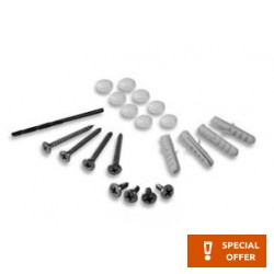 Τάπα P/V καμπίνας ντους λευκή (Σετ) από πλαστικό Τάπες