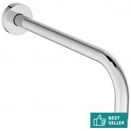 Arm 30cm Wall-mounted material: Brass, color: Chrome surface: Glossy