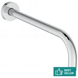 Βραχίονας 30cm επίτοιχος τύπος από ορείχαλκο, χρώμα: Χρωμέ επιφάνεια: Γυαλιστερή