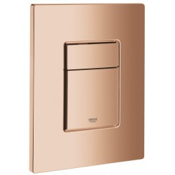 Flush wall plates for concealed cistern Warm sunset dual flush valve material: ABS Pneumatic, color: Pink Gold surface: Glossy