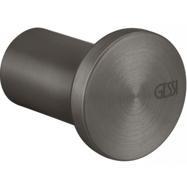 Hook Flat wall mounted material: Inox single Black Metal Brushed PVD, color: Black surface: Brushed Hooks Hook Flat wall mounted material: Inox single Black Metal Brushed PVD, color: Black surface: Brushed Hooks