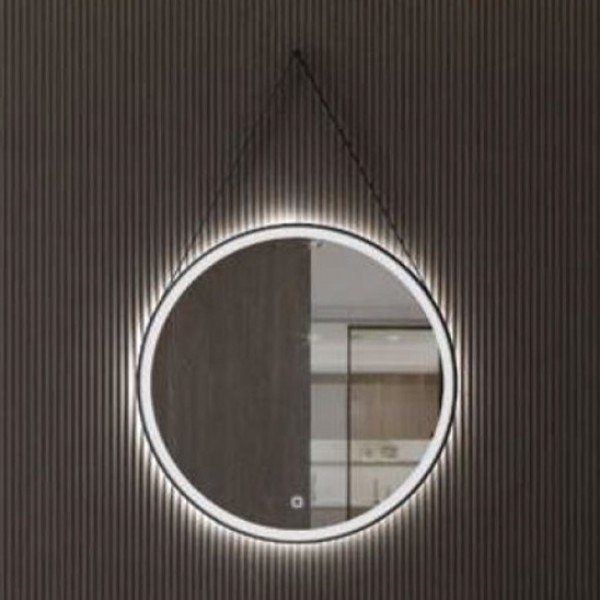 Mirror, shape: Round 70x70 material: Crystal, color: Black Mirrors Mirror, shape: Round 70x70 material: Crystal, color: Black Mirrors