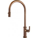 Kitchen tap Deck-mounted material: Brass with shower Natural Brass, color: Bronze surface: Brushed Deck-mounted Kitchen tap Deck-mounted material: Brass with shower Natural Brass, color: Bronze surface: Brushed Deck-mounted