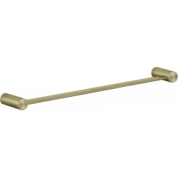 Πετσετοθήκη 45cm Brass Brushed PVD σταθερή από inox μονή, χρώμα: Χρυσό επιφάνεια: Βουρτσισμένη Πετσετοθήκες