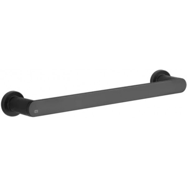 Towel 35cm Fixed material: Brass single, color: Black surface: Matt Towel rails Towel 35cm Fixed material: Brass single, color: Black surface: Matt Towel rails