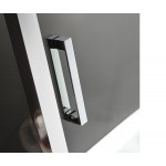 Shower enclosure Linear 160x185 6mm sliding Safe Clean glass surface: Glossy, color: Chrome Linear