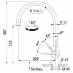 Kitchen tap Deck-mounted material: Inox Copper, color: Pink Gold surface: Brushed Deck-mounted Kitchen tap Deck-mounted material: Inox Copper, color: Pink Gold surface: Brushed Deck-mounted