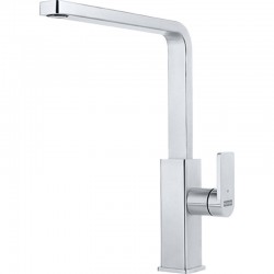 Kitchen tap Deck-mounted material: Inox, color: Chrome surface: Brushed Deck-mounted