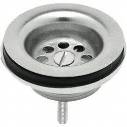 Waste Valve Without overflow material: Brass surface: Glossy, color: Chrome