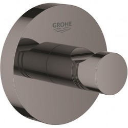 Άγκιστρο από ορείχαλκο μονό hard graphite, χρώμα: Γκρι επιφάνεια: Γυαλιστερή Άγκιστρα