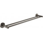 Πετσετοθήκη 60cm brushed hard graphite σταθερή από ορείχαλκο διπλή, χρώμα: Γκρι επιφάνεια: Βουρτσισμένη Πετσετοθήκες Πετσετοθήκη 60cm brushed hard graphite σταθερή από ορείχαλκο διπλή, χρώμα: Γκρι επιφάνεια: Βουρτσισμένη Πετσετοθήκες