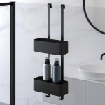 Sponge box material: Brass Double Hanging 25x11,5x65, color: Black surface: Matt Shower baskets Sponge box material: Brass Double Hanging 25x11,5x65, color: Black surface: Matt Shower baskets