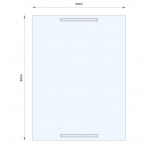 Mirror, shape: Rectangle 60x80 material: Crystal, color: No color Mirror, shape: Rectangle 60x80 material: Crystal, color: No color