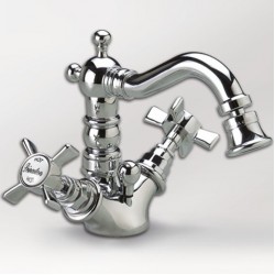 Bidet mixer material: Brass, color: Chrome surface: Glossy