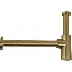Σιφώνι νιπτήρα 1 1/4'', brushed gold από ορείχαλκο επιφάνεια: Βουρτσισμένη, χρώμα: Χρυσό Σιφώνια