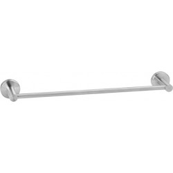 Towel 40cm Fixed material: Inox single, color: Chrome surface: Brushed Towel rails