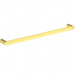 Πετσετοθήκη 60cm Round brushed gold σταθερή από ορείχαλκο μονή, χρώμα: Χρυσό επιφάνεια: Βουρτσισμένη Πετσετοθήκες