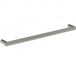 Towel 60cm silver storm Fixed material: Brass single, color: Chrome surface: Brushed Towel rails