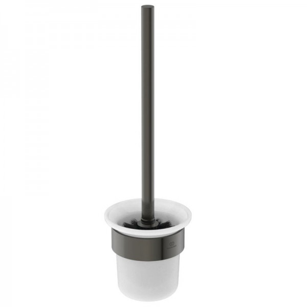 Brush (broom) material: Brass Wall-mounted Magnetic grey, color: Grey surface: Brushed Toilet brush holders Brush (broom) material: Brass Wall-mounted Magnetic grey, color: Grey surface: Brushed Toilet brush holders