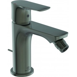 Μπαταρία μπιντέ PVD, magnetic grey, με βαλβίδα από ορείχαλκο, χρώμα: Γκρι επιφάνεια: Βουρτσισμένη