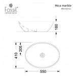 Washbasin Free standing 55x41x16 material: Marble Without hole Without overflow Carrara Nuovo, color: White surface: Matt Free standing Washbasin Free standing 55x41x16 material: Marble Without hole Without overflow Carrara Nuovo, color: White surface: Matt Free standing