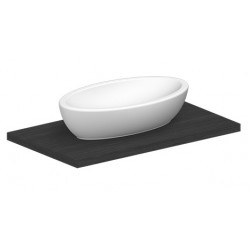 Νιπτήρας ελευθέρας τοποθέτησης 66x38,8x16,5 από πορσελάνη χωρίς οπή  χωρίς υπερχείλιση, χρώμα: Λευκό επιφάνεια: Γυαλιστερή Ελευθέρας τοποθέτησης