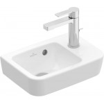 Washbasin Wall-mounted 36x25x10 white alpin no pedestal With 1 bowl With hole on the right material: Porcelain, color: White surface: Glossy Wall-mounted Washbasin Wall-mounted 36x25x10 white alpin no pedestal With 1 bowl With hole on the right material: Porcelain, color: White surface: Glossy Wall-mounted