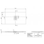 Ντουζιέρα ορθογώνια 140x80x4 από ενισχυμένο ακρυλικό antislip, stone white, χρώμα: Λευκό επιφάνεια: Ματ Ορθογώνιες Ντουζιέρα ορθογώνια 140x80x4 από ενισχυμένο ακρυλικό antislip, stone white, χρώμα: Λευκό επιφάνεια: Ματ Ορθογώνιες