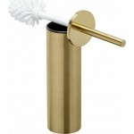 Brush (broom) material: Inox Wall-mounted brushed gold, color: Gold surface: Brushed Toilet brush holders