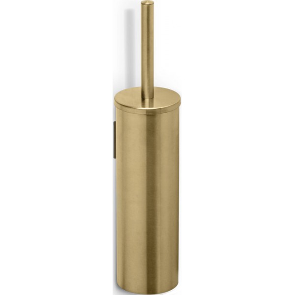 Brush (broom) material: Inox Wall-mounted brushed gold, color: Gold surface: Brushed Toilet brush holders