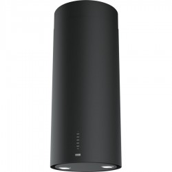 Absorber Chimney center 37cm, style: 270 W Matte Black, color: Black Matt Ceiling-mounted chimney hoods