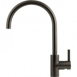Kitchen tap Deck-mounted material: Brass Anthracite, color: Dark Grey surface: Brushed
