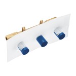Wash basin tap Wall-mounted - concealed part 2 Handle Wall-mounted - concealed part