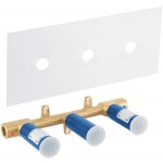 Wash basin tap Wall-mounted - concealed part 2 Handle Wall-mounted - concealed part