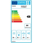 Απορροφητήρας καμινάδα επίτοιχη 60cm 200 W, χρώμα: Μαύρο Καμινάδες επίτοιχες