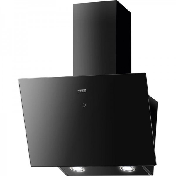 Απορροφητήρας καμινάδα επίτοιχη 60cm 200 W, χρώμα: Μαύρο Καμινάδες επίτοιχες