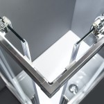 Shower enclosure Square 90x90x195 6mm sliding surface: Glossy, color: Chrome Square Shower enclosure Square 90x90x195 6mm sliding surface: Glossy, color: Chrome Square