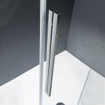 Shower enclosure Square 90x90x195 6mm sliding surface: Glossy, color: Chrome Square Shower enclosure Square 90x90x195 6mm sliding surface: Glossy, color: Chrome Square