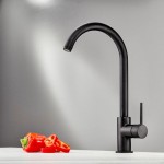 Kitchen tap Deck-mounted material: Brass, color: Black surface: Matt Deck-mounted Kitchen tap Deck-mounted material: Brass, color: Black surface: Matt Deck-mounted