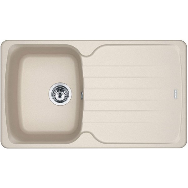 Sink Granite 86x50 left / right nested 1 bowl coffee, color: Beige Granite