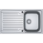 Νεροχύτης ανοξείδωτος 86x50 από inox επιφάνεια: Λεία ματ με πάγκο αριστερά / με πάγκο δεξιά ένθετος 1 γούρνα αντιστρεφόμενος, χρώμα: Χρωμέ Ανοξείδωτοι Νεροχύτης ανοξείδωτος 86x50 από inox επιφάνεια: Λεία ματ με πάγκο αριστερά / με πάγκο δεξιά ένθετος 1 γούρνα αντιστρεφόμενος, χρώμα: Χρωμέ Ανοξείδωτοι