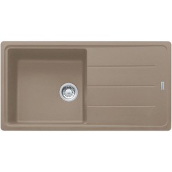 Sink Granite 97x50 left / right nested 1 bowl, color: Brown Granite
